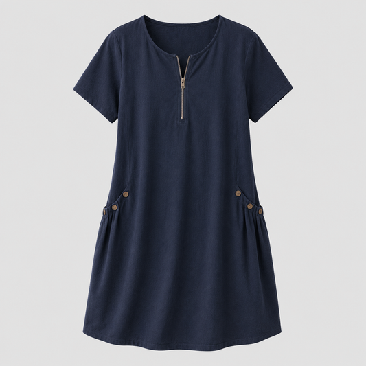 Sommerkleid für jeden Tag - Marineblau