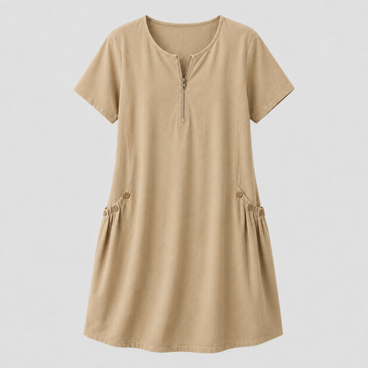 Sommerkleid für jeden Tag - Beige